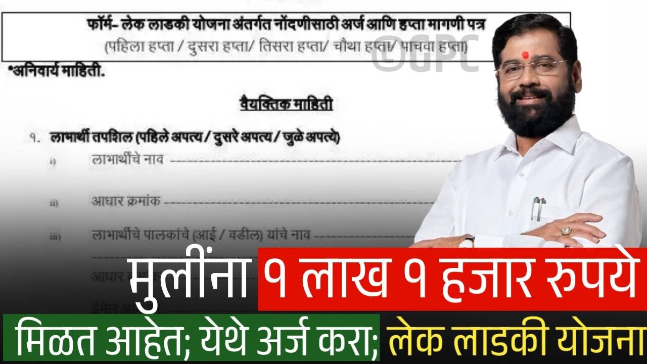 मुलींना १ लाख १ हजार रुपये मिळत आहेत; येथे अर्ज करा; लेक लाडकी योजना Lek Ladki Yojana Apply