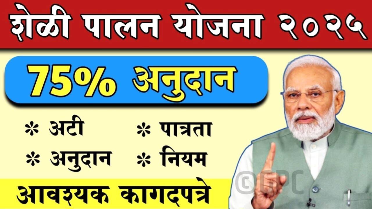 शेळीपालनासाठी 75 टक्के अनुदान मिळत आहे; लगेच अर्ज करा Shelipalan Yojana